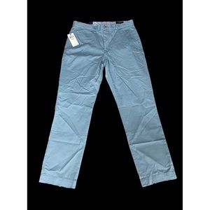 Polo Ralph Lauren Mens Pants Blue Size 30x30 Straight Fit Chino Stretch $98 #095